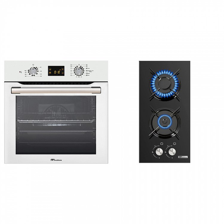 Σετ MULTIHOME MH-6061 & MH-6141 Φούρνος & Εστία Domino Αερίου 75794