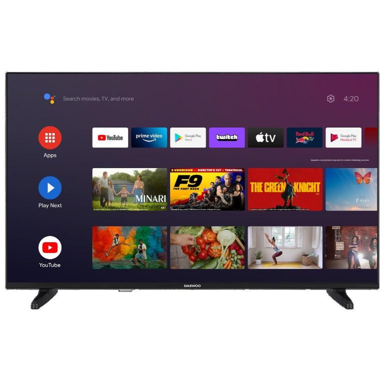 Daewoo 43DM63FA ANDROID TV 108 см 1920x1080 FULL HD 43 inch Android LED Smart TV